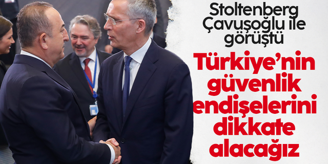 Jens Stoltenberg: “Türkiye değerli bir müttefiktir ve tüm güvenlik endişelerinin ele alınması gerekir”
