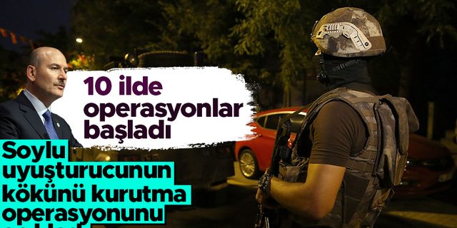Diyarbakır merkezli 10 ilde 'Kökünü Kurutma Operasyonu' başladı