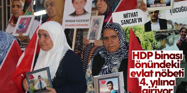 HDP Diyarbakır il başkanlığı önündeki evlat nöbeti 4’üncü yılına girecek: Aileler, destek çağrısında bulundu