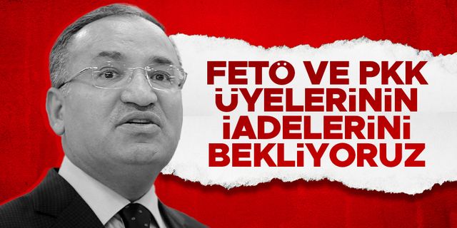 Bekir Bozdağ: "NATO mutabakatı çerçevesinde FETÖ ve PKK üyelerini Türkiye’ye iade etmelerini bekliyoruz"