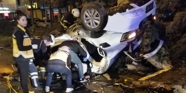 Samsun'da kazada karı-koca hayatını kaybetti