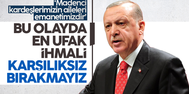 Cumhurbaşkanı Erdoğan'dan Bartın mesajı