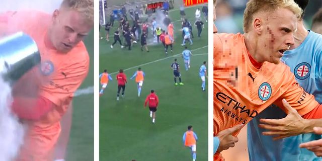 Avustralya'da taraftarın futbolcuyu yaralaması sonucu maç tatil edildi