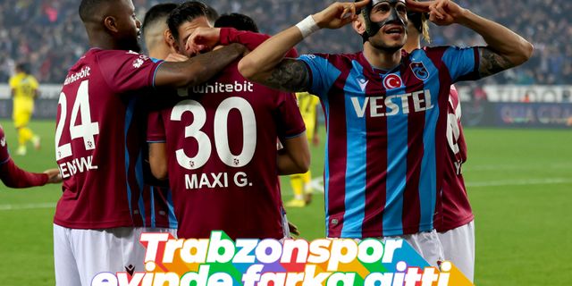 Trabzonspor evinde farka gitti