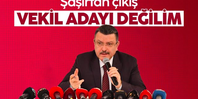 Ahmet Metin Genç'ten şaşırtan çıkış: Vekil adayı değilim