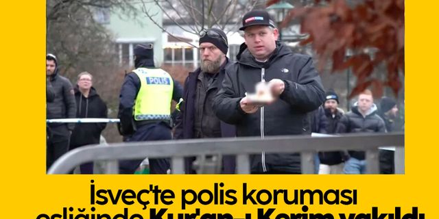 İslam düşmanı Rasmus Paludan, Kur'an-ı Kerim'i yaktı