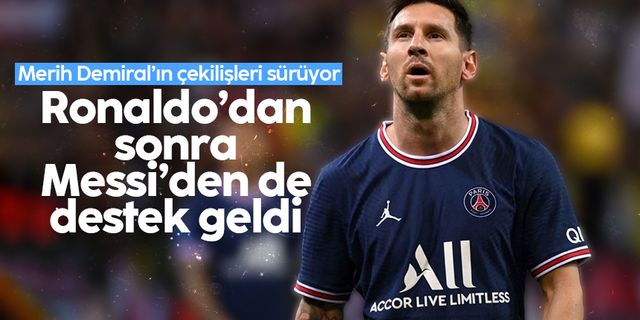 Lionel Messi, depreme kayıtsız kalmadı