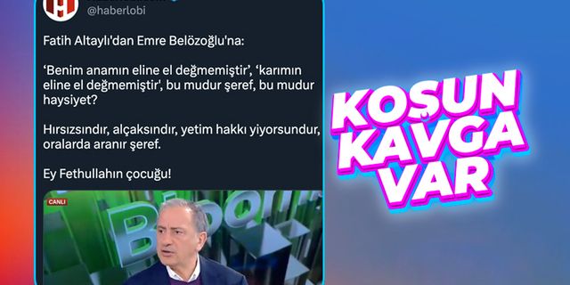 Emre Belözoğlu ve Fatih Altaylı kavgası büyüyor! Dava açıldı