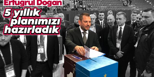 Trabzonspor'da Başkan Adayı Ertuğrul Doğan: '5 yıllık planımızı hazırladık'
