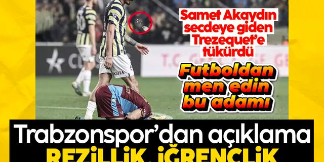 Trabzonspor'dan çok sert açıklama: "Rezillik, iğrençlik"