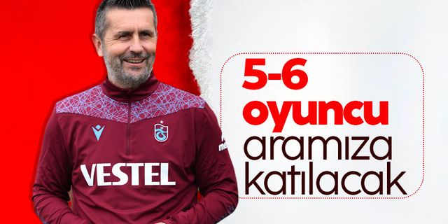 Trabzonspor Teknik Direktörü Nenad Bjelica'dan transfer açıklaması
