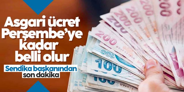 Cumhurbaşkanı Erdoğan'la görüşen Ergün Atalay'dan asgari ücret açıklaması