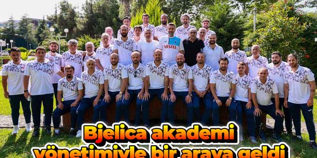 Nenad Bjelica, akademi yönetimiyle bir araya geldi
