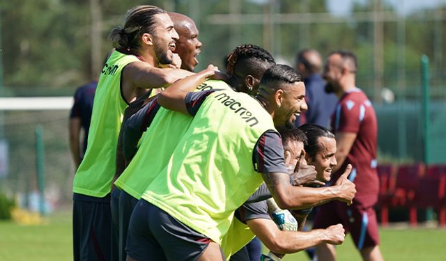 Trabzonspor, Fenerbahçe hazırlıklarını sürdürdü - Kimler katıldı, kimler katılmadı?