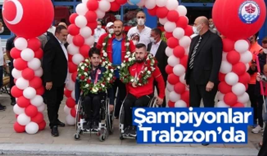 Şampiyonlar Trabzon'da: "Hedef Paris Olimpiyatları"