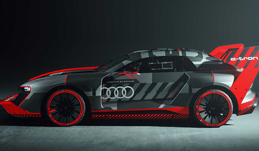 Audi yeni elektrikli aracı S1 ​​e-tron quattro Hoonitron'u tanıttı
