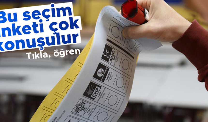 MetroPoll'den dikkat çeken seçim anketi: MHP'de oylar düştü