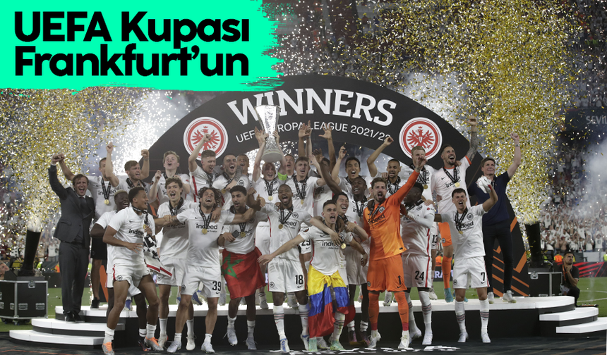 UEFA Avrupa Ligi şampiyonu Eintracht Frankfurt