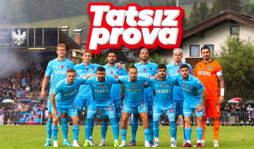 Trabzonspor, Torino'ya 3-0 mağlup oldu