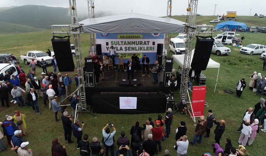 Trabzon, Sultanmurat Yaylası'nda buluştu
