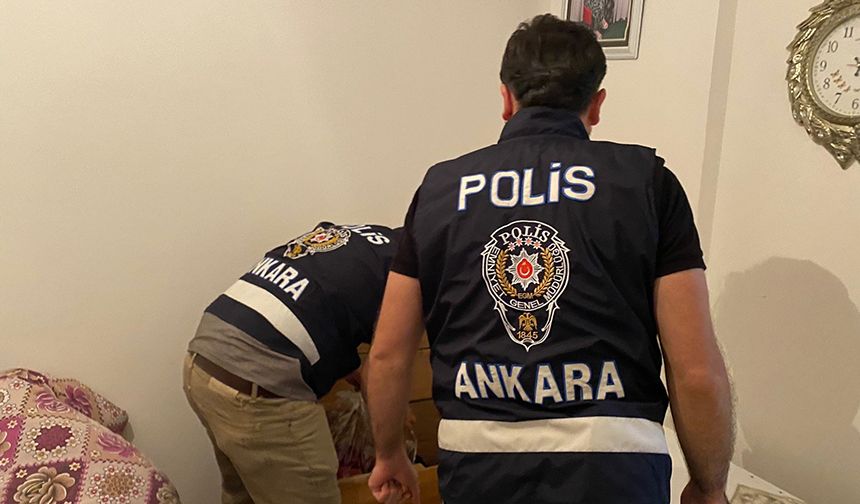 Ankara'da suç makinelerine şafak operasyonu