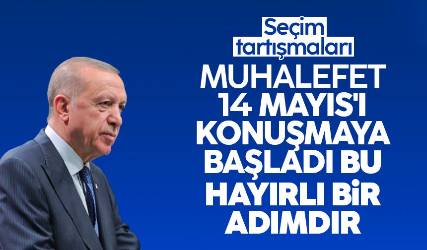 Cumhurbaşkanı Erdoğan'dan seçim takvimi mesajı