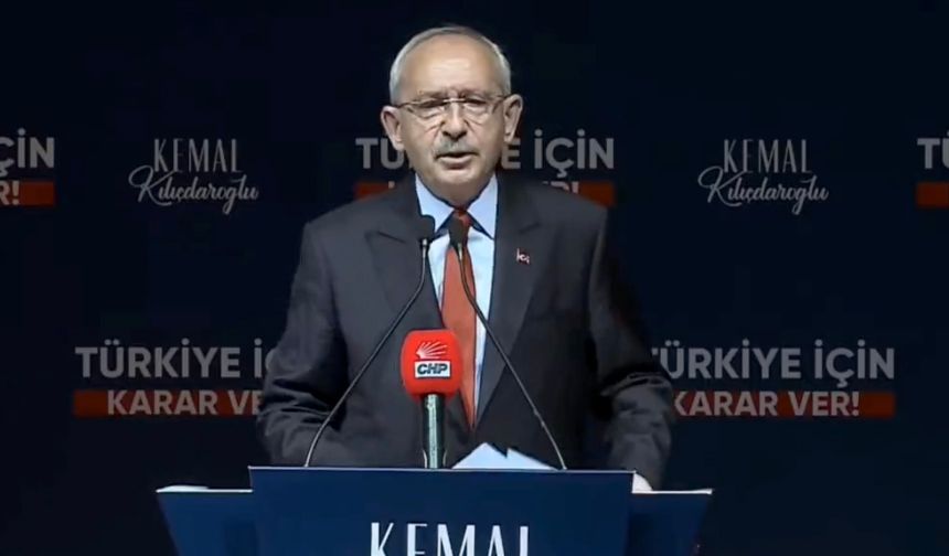 Cumhurbaşkanı adayı Kılıçdaroğlu: Ben terör örgütleriyle masaya asla oturmam