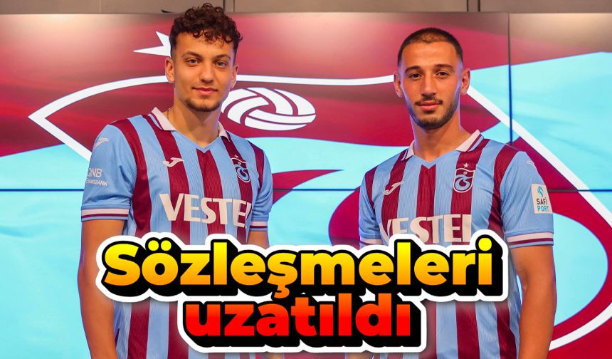 Trabzonspor Arif Boşluk ve Ali Şahin Yılmaz ile sözleşme uzattı