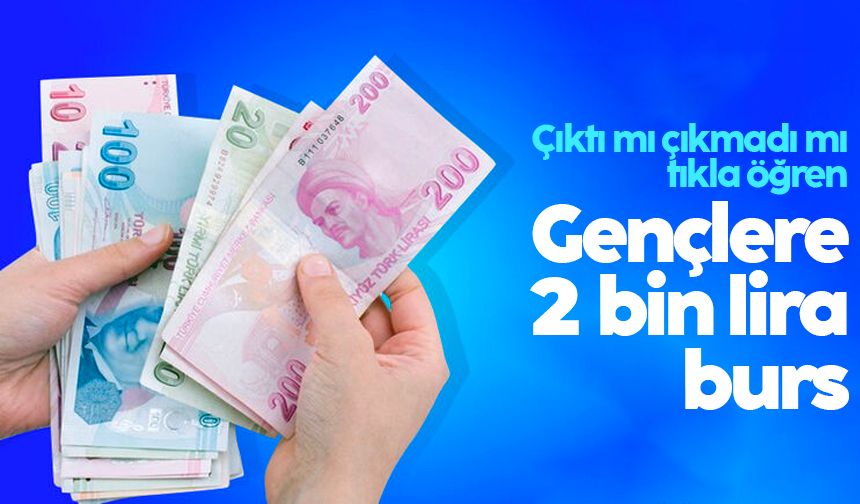 KYK burs başvuru sonuçları açıklandı