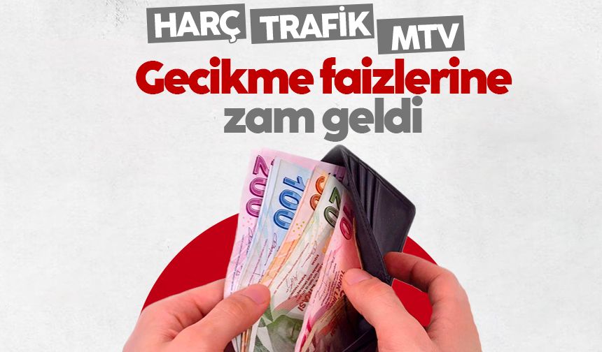 Kamu alacakları için yeni düzenleme: Aylık gecikme faizine zam