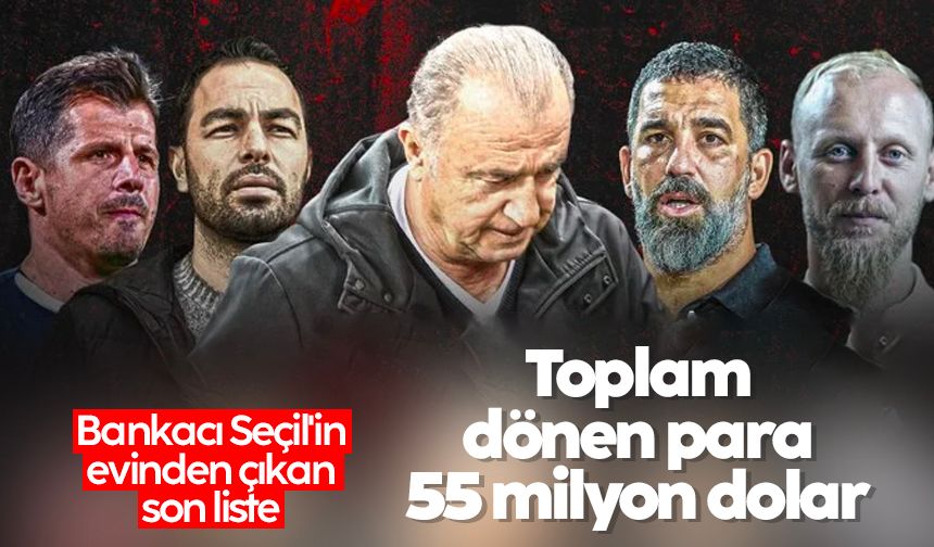 Fon vurgununda yeni detaylar: Seçil'in evinden yeni liste çıktı! Fatih Terim ve şoförü...