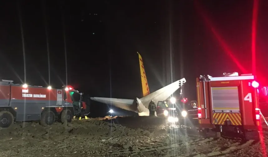 Trabzon'da pistten çıkan uçağın ses kayıtları ortaya çıktı