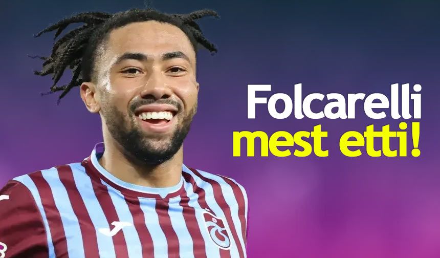 Trabzonspor'da Folcarelli ilk kez 11'de oynadı, mest etti!