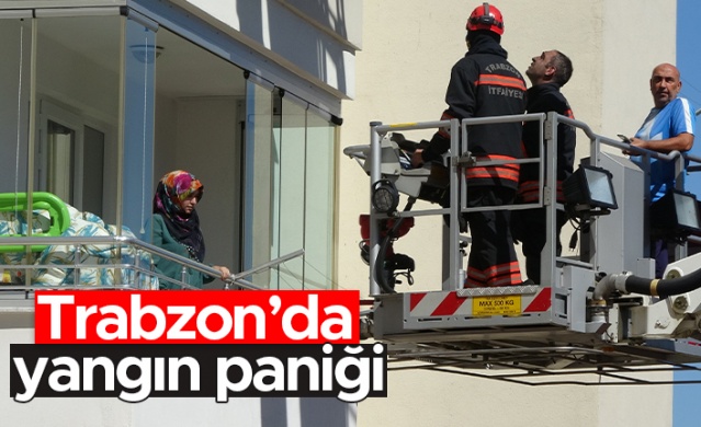 Trabzon&#039;un Yomra ilçesi Kaşüstü Mahallesinde bulunan Kanuni Eğitim ve Araştırma Hastanesi karşısındaki Ak Center binalarında yangın çıktı.