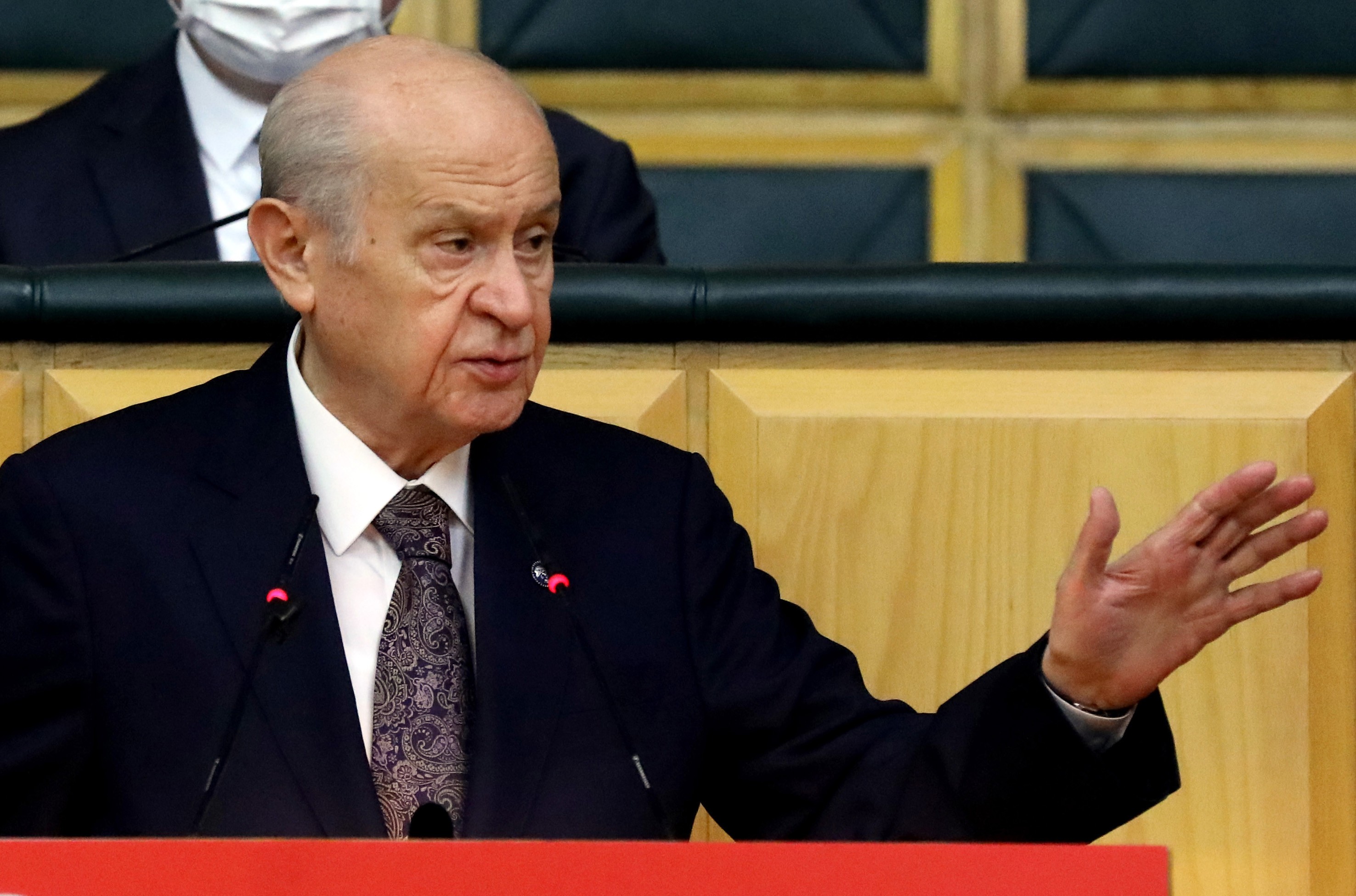 MHP Genel Başkanı Devlet Bahçeli, Türkiye Büyük Millet Meclisi’nde (TBMM) partisinin grup toplantısında gündeme dair açıklamalarda bulundu.