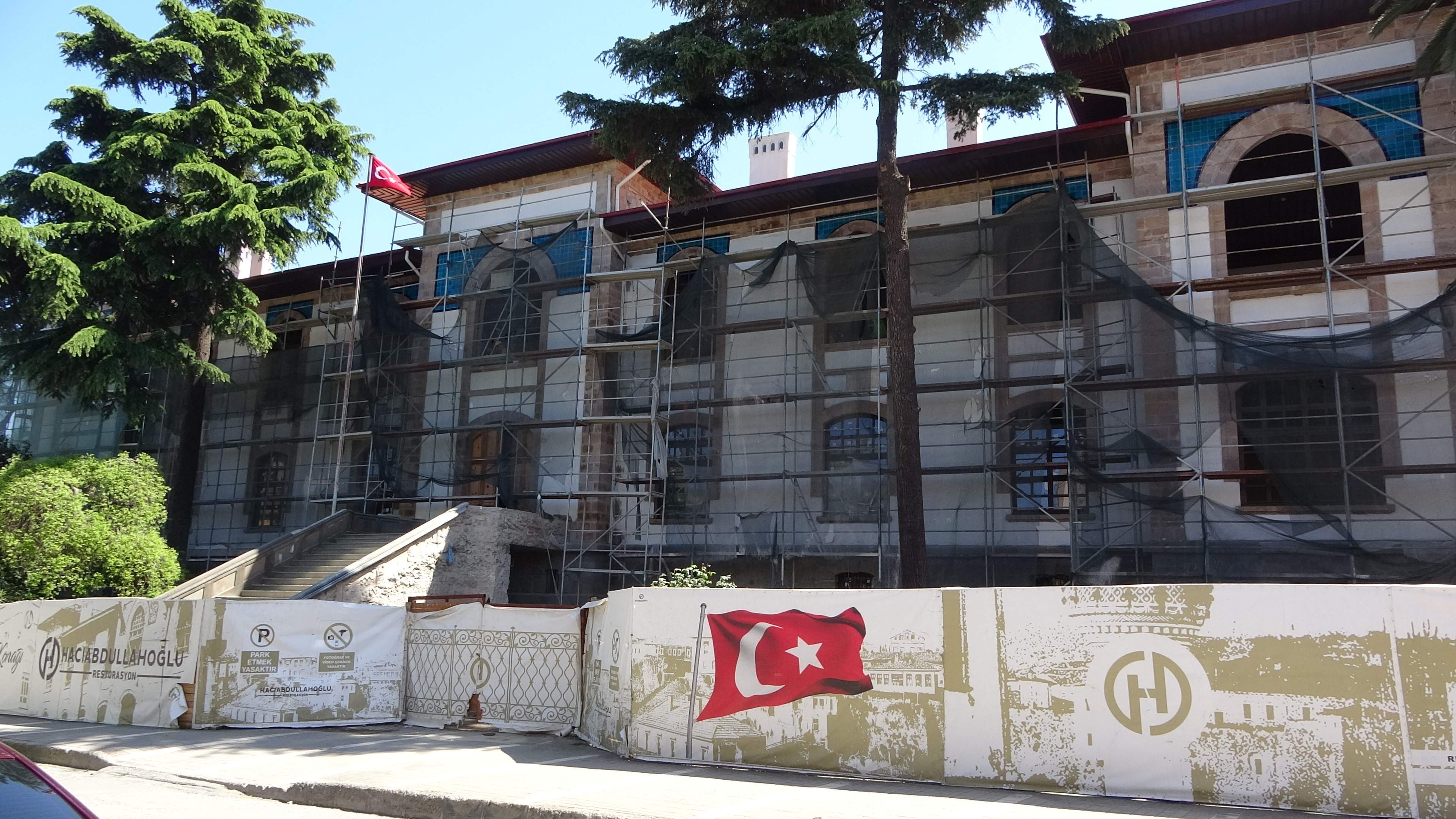 trabzon tarihi valilik binası restore ediliyor (2)