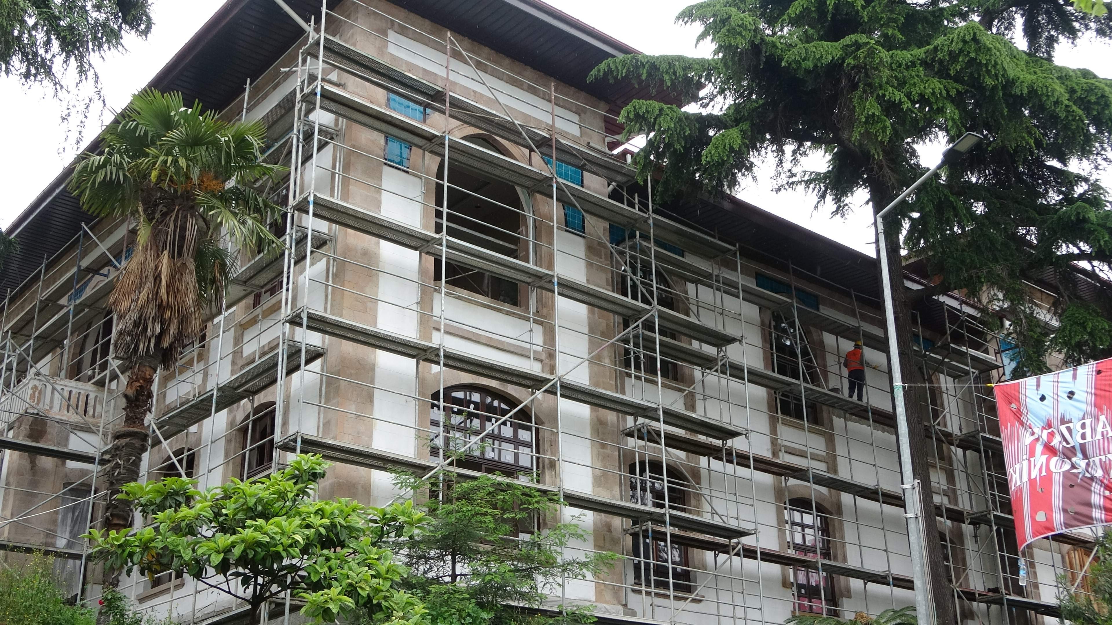 trabzon tarihi valilik binası restore ediliyor (4)